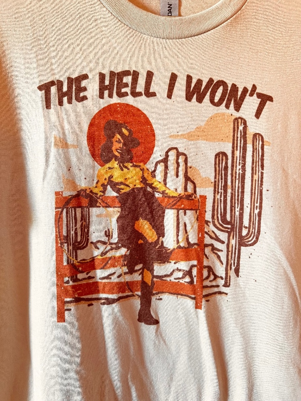 Hand printed Western Shirt